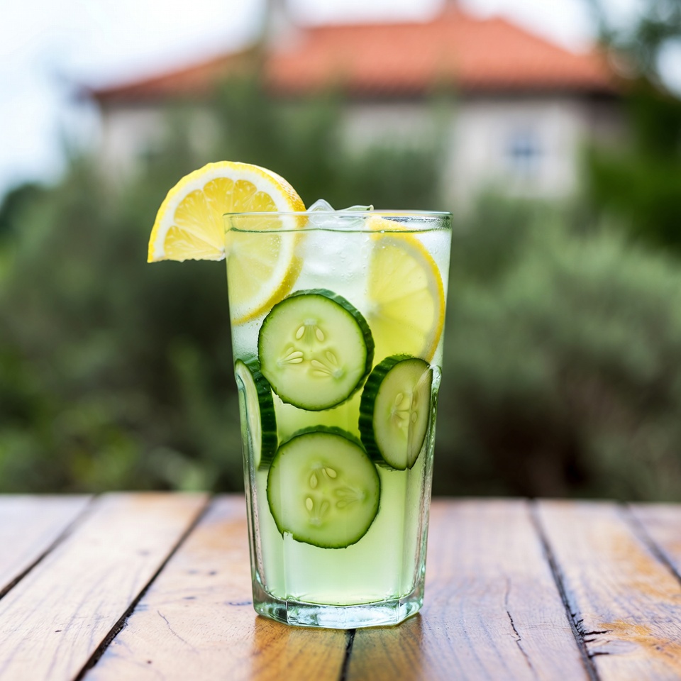 Limonada Refrescante de Pepino (Amiga da Perda de Peso!)