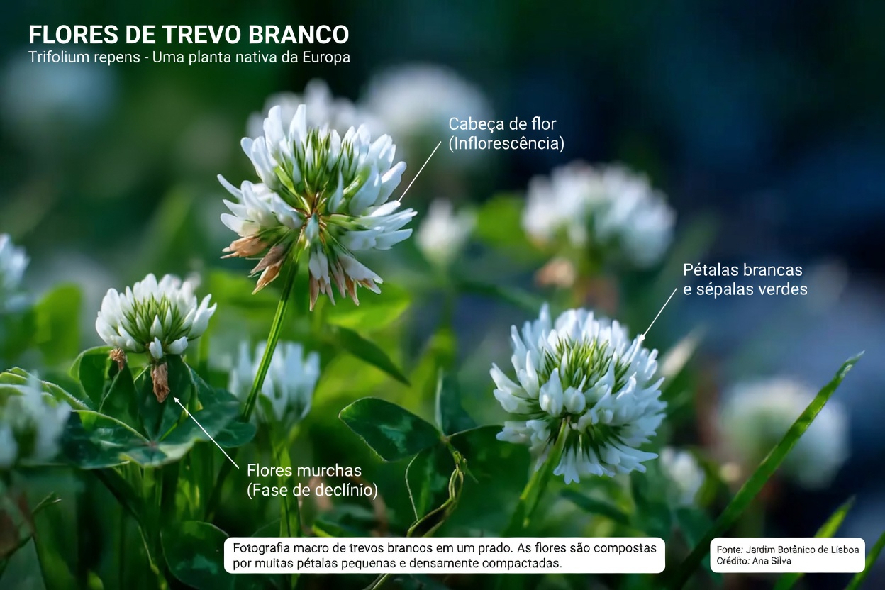 Trevo-branco (Trifolium repens): 15 benefícios e usos caseiros