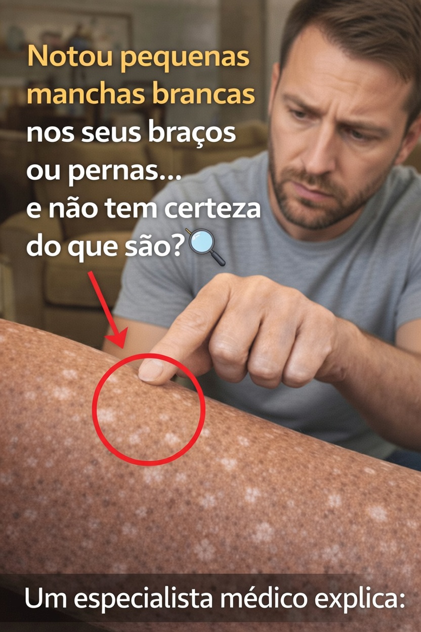 Por que pequenas manchas brancas aparecem nos seus braços e pernas? Entendendo essa alteração comum da pele