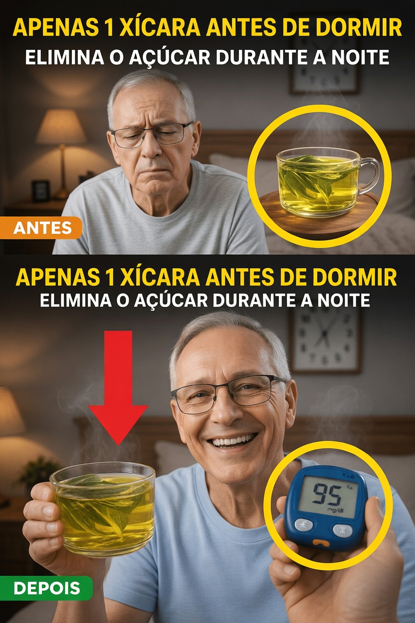 Por que considerar uma infusão de ervas antes de dormir para ajudar no controle do açúcar no sangue?