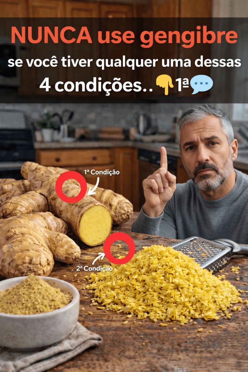 Gengibre faz bem à saúde da maioria das pessoas — mas não de todas