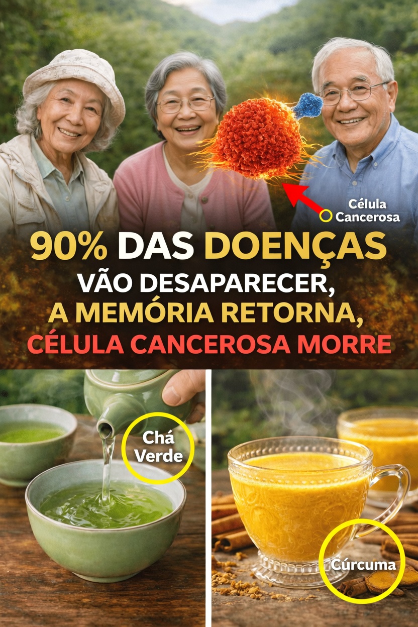 O Simples Hábito Diário de Chá Verde e Cúrcuma que Apoia o Bem-Estar Geral e a Longevidade