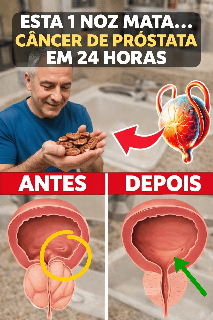 Nozes-pecã e a saúde da próstata: o que a pesquisa sugere sobre essa oleaginosa em uma dieta equilibrada