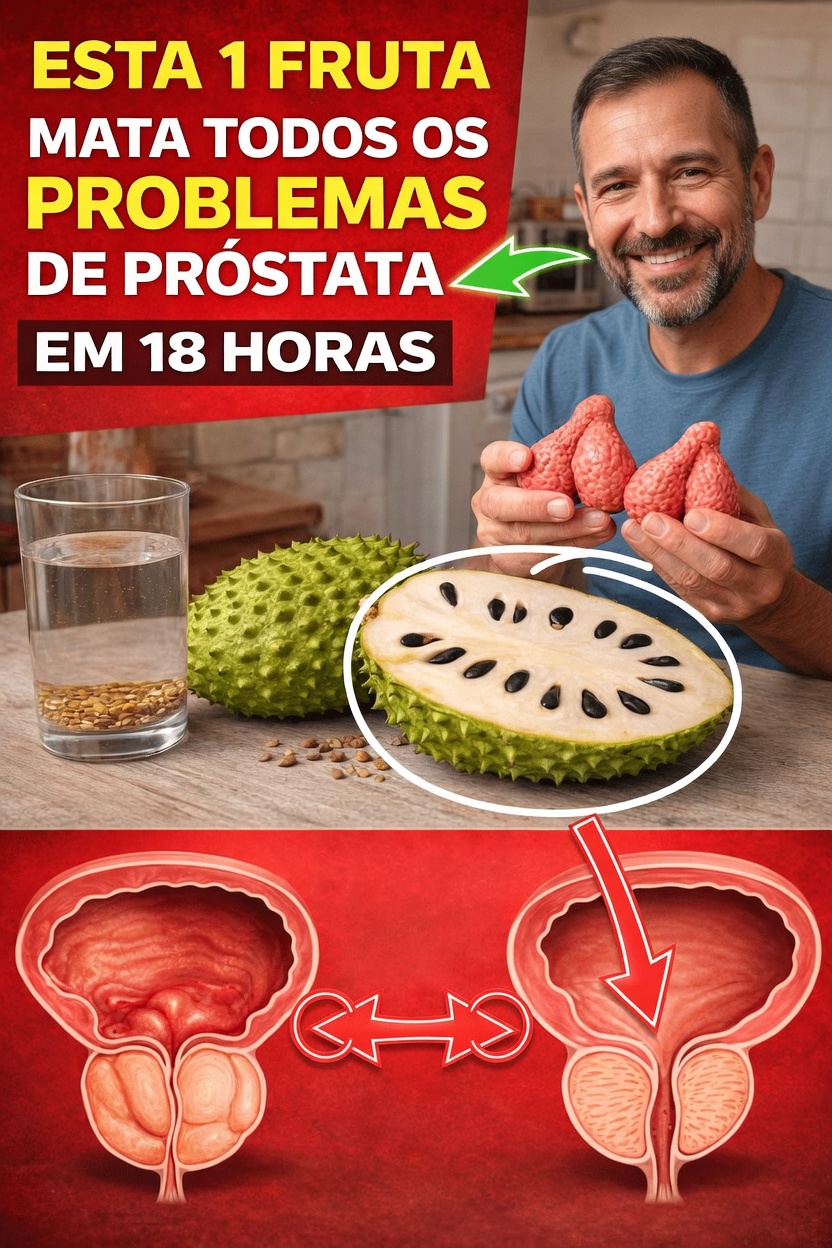 A Fruta Poderosa Que Encolhe Sua Próstata – O Que Ninguém Nunca Te Conta!