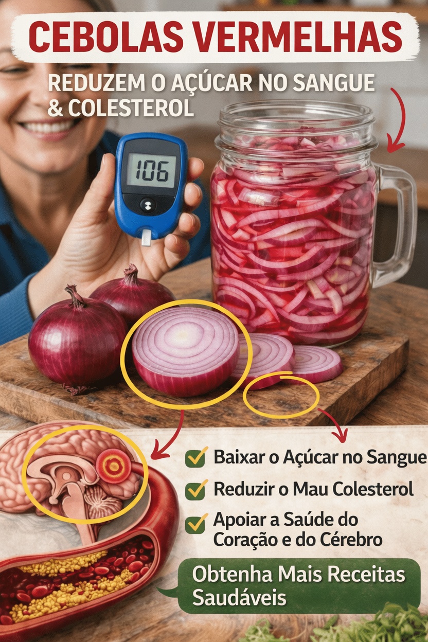 Cebolas Roxas e o Controle do Açúcar no Sangue: Explorando Benefícios Potenciais e Formas Simples de Incluí-las