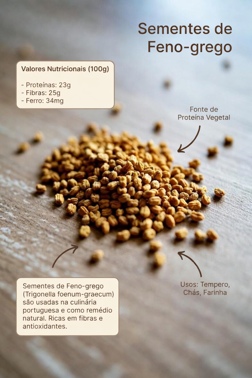 Explorando as sementes de feno-grego: o que a ciência sugere sobre esta especiaria antiga