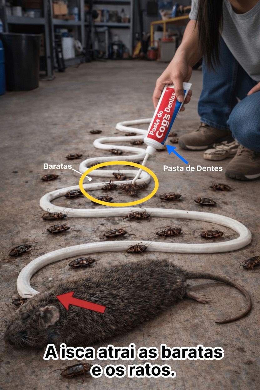 Pare de Desperdiçar Dinheiro com Venenos para Pragas: Experimente Este Simples Truque com Pasta de Dente para um Repelente Natural de Pragas