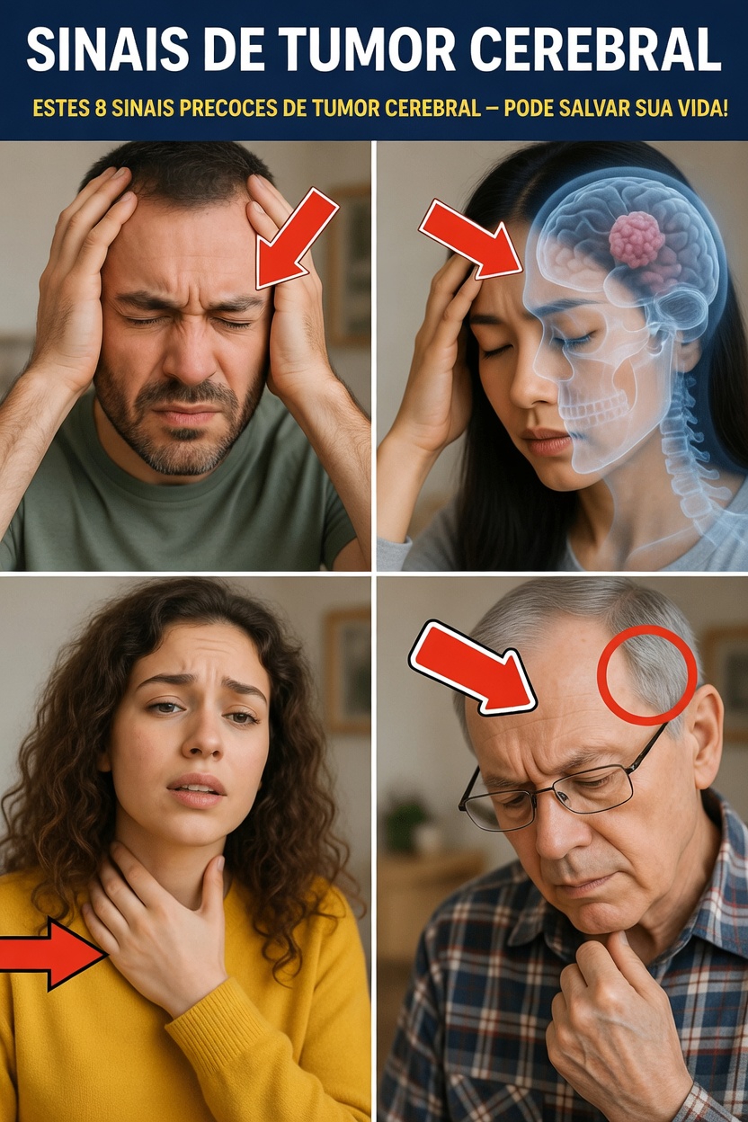 8 Sinais Precoces de um Tumor Cerebral que Você Nunca Deve Ignorar