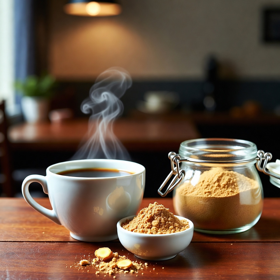 Mix de Café com Gengibre e um Toque Secreto