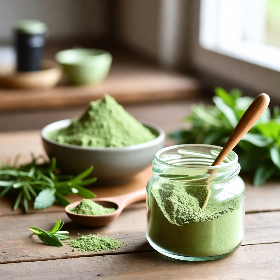 Pó de Limpeza Facial com Ervas