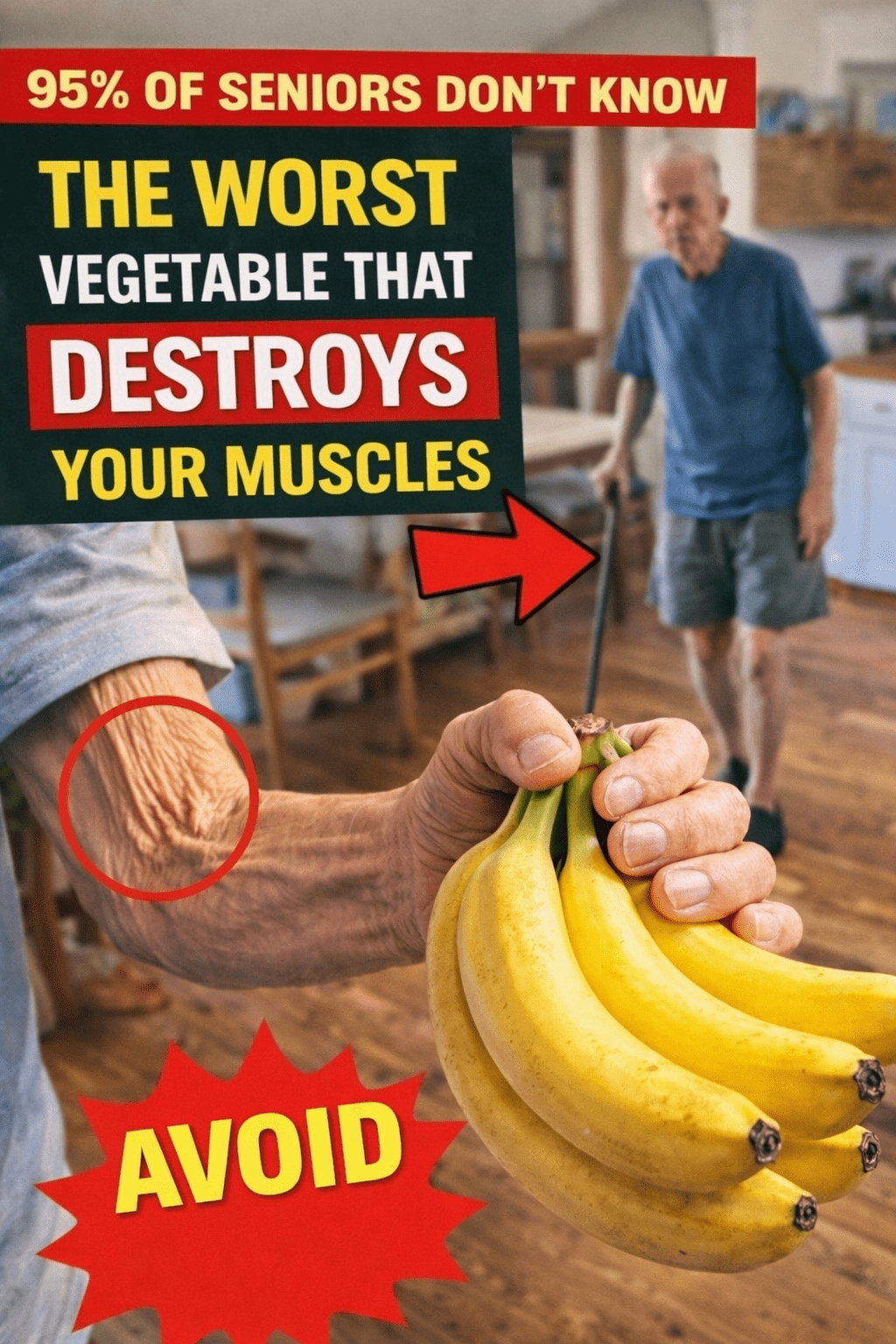 Este vegetal comum está contribuindo silenciosamente para a perda muscular em idosos?