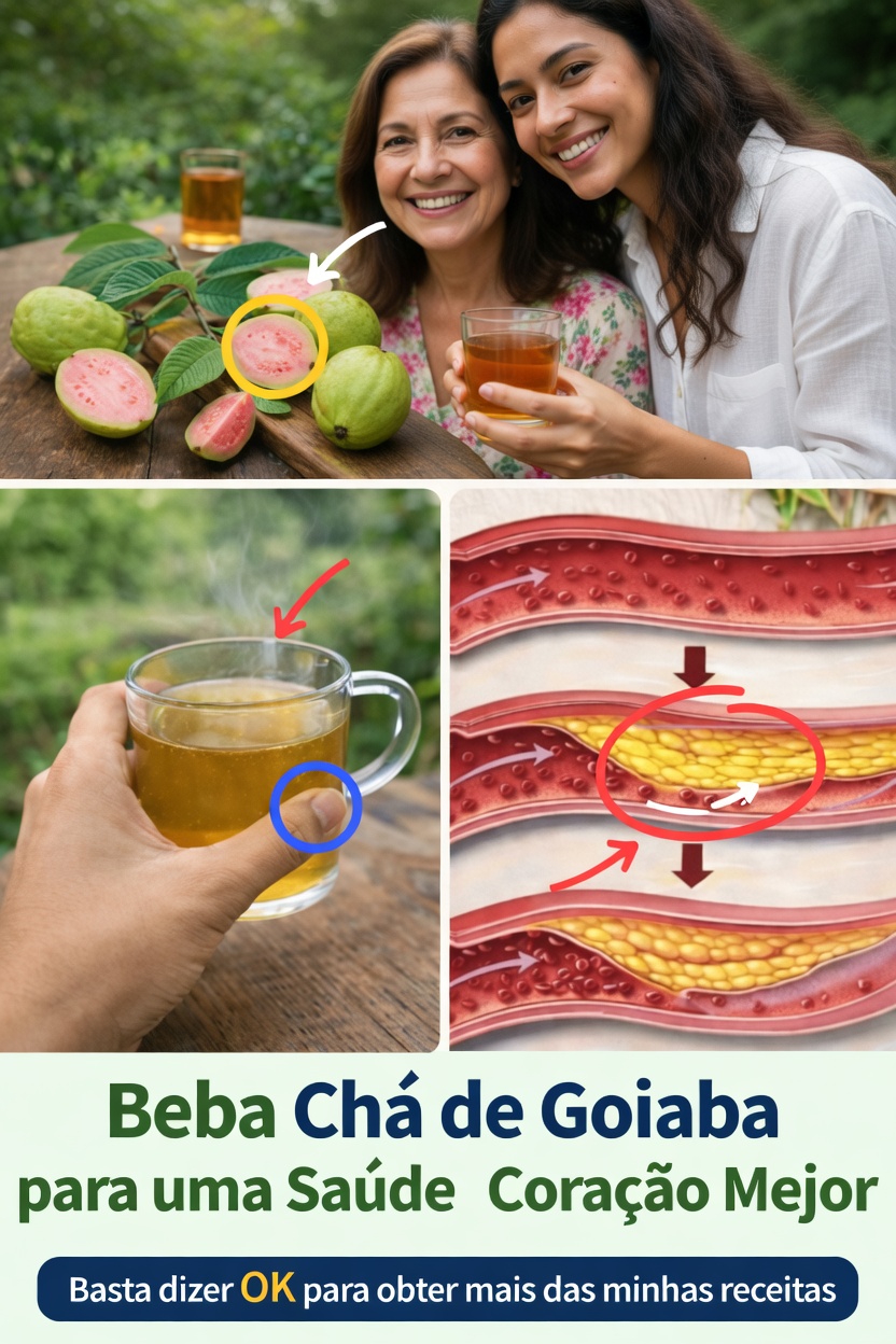 Explorando o Potencial do Chá de Folha de Goiaba para Apoiar a Saúde do Coração