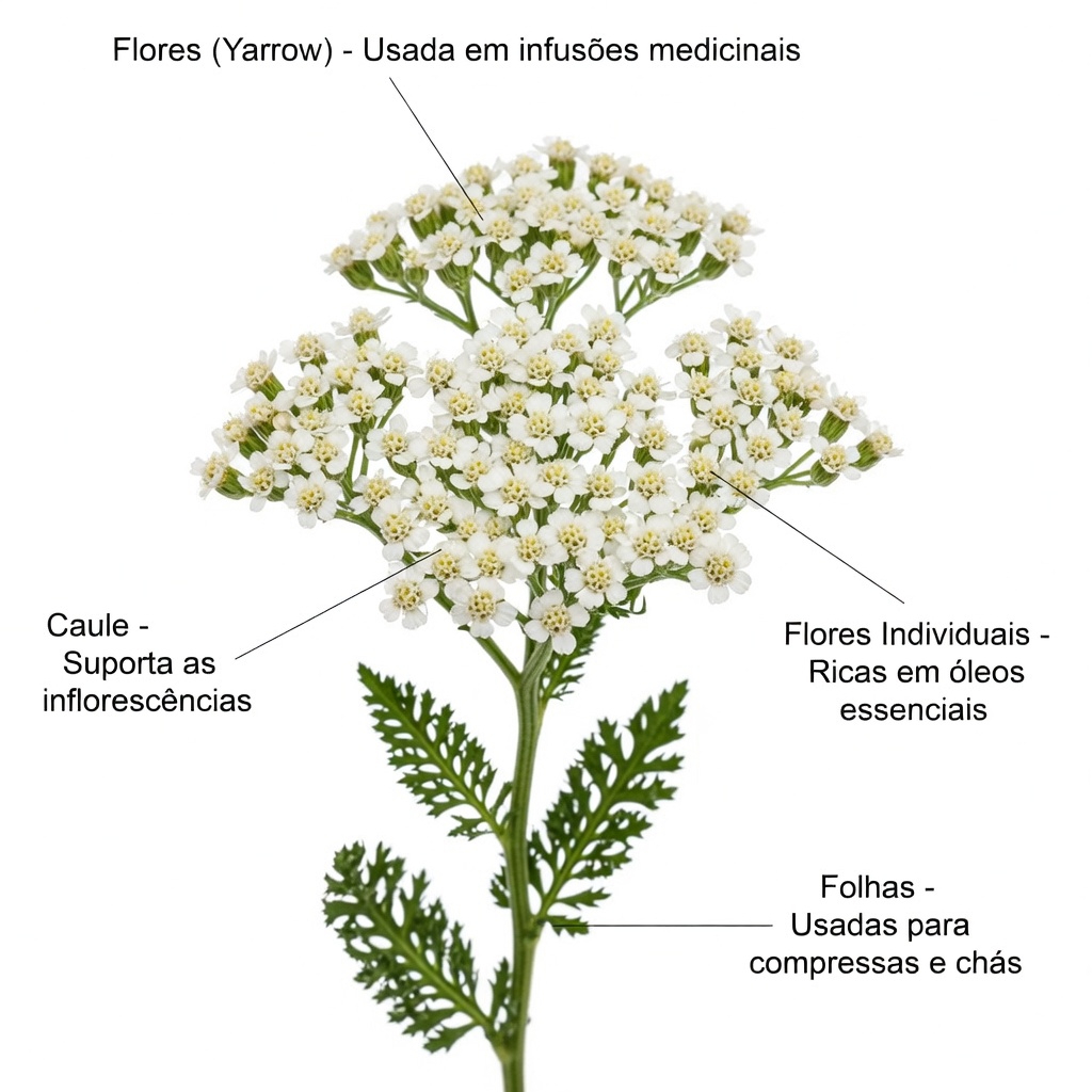 Mil-folhas: Uma Aliada Herbal Atemporal com Incríveis Benefícios para a Saúde