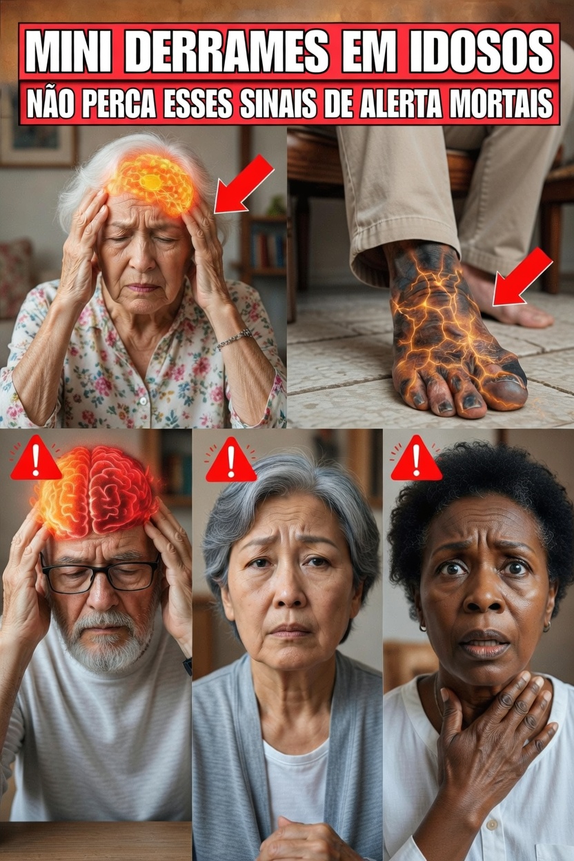 8 Sinais de Alerta Importantes de Ataques Isquêmicos Transitórios (AITs) em Idosos – Por Que Você Deve Prestar Atenção