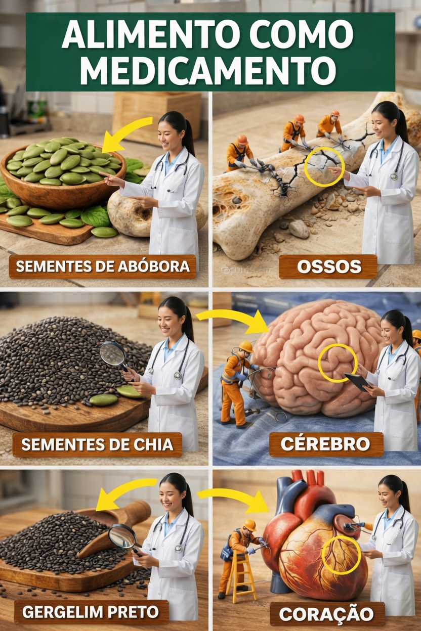 Descubra como simples sementes da sua cozinha podem apoiar naturalmente os órgãos vitais do seu corpo