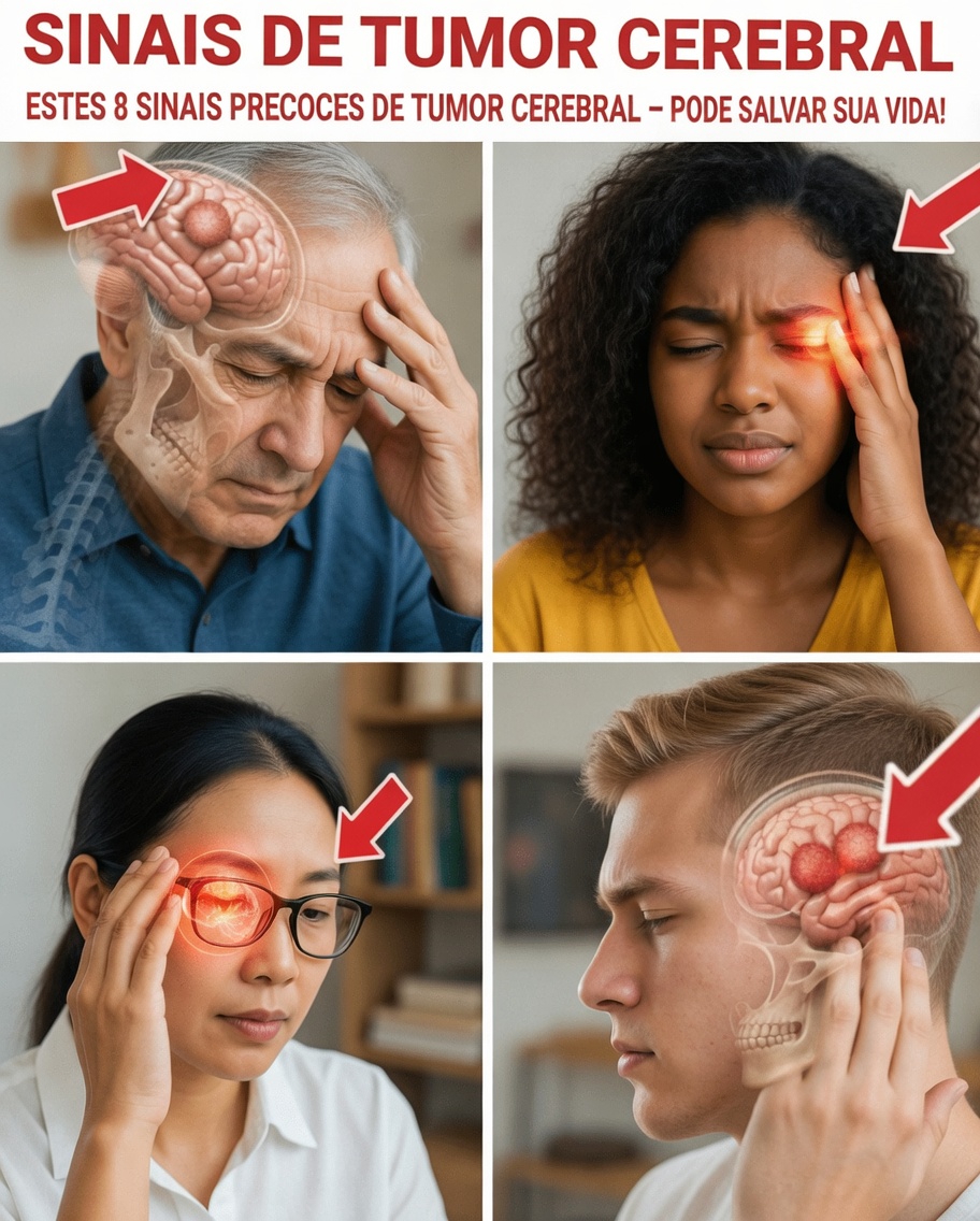 10 sinais precoces de alerta de um tumor cerebral que você nunca deve ignorar