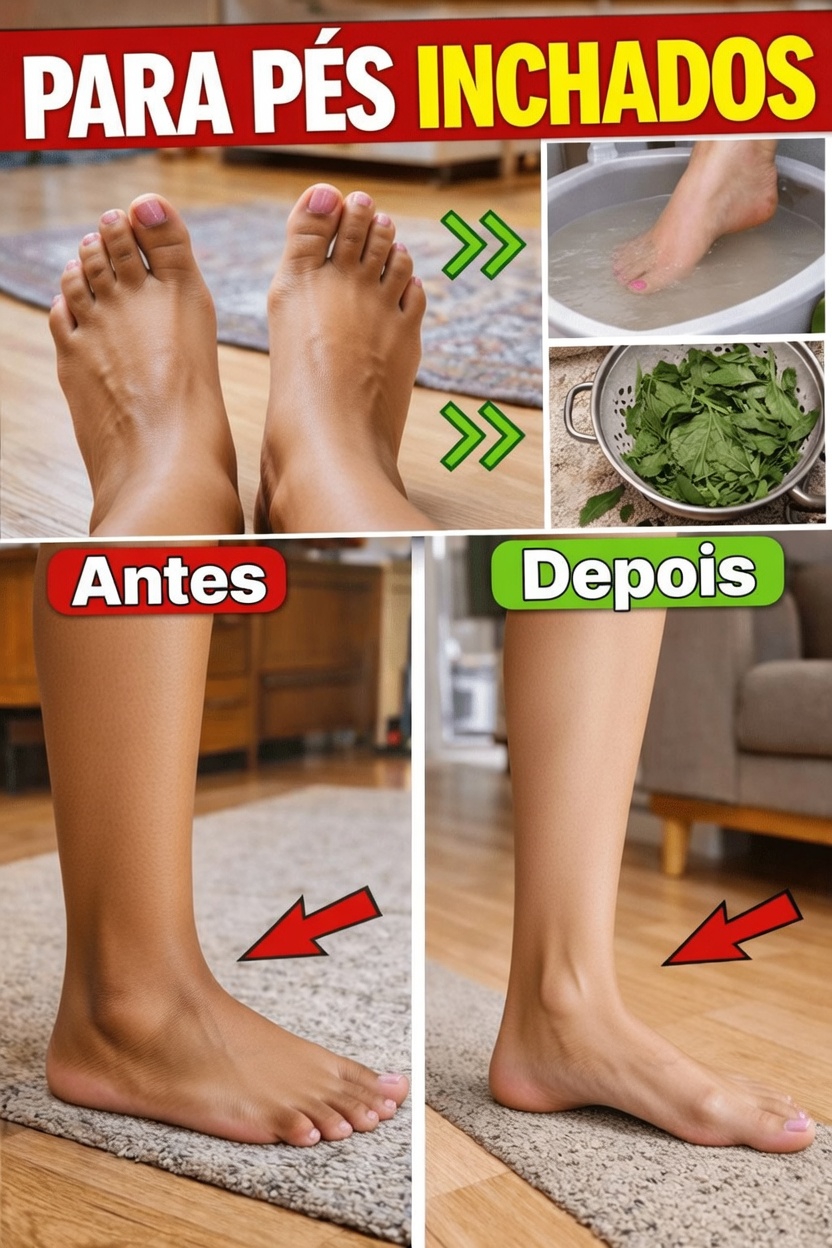 5 maneiras naturais de ajudar a aliviar pés e pernas inchados em casa