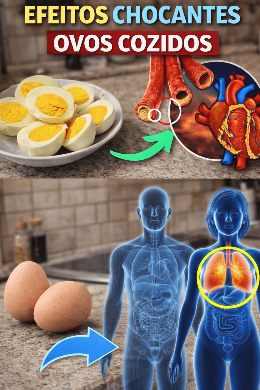 O Que Acontece com Seu Corpo Quando Você Come 2 Ovos Cozidos Todas as Manhãs? Descubra os Surpreendentes Benefícios Diários