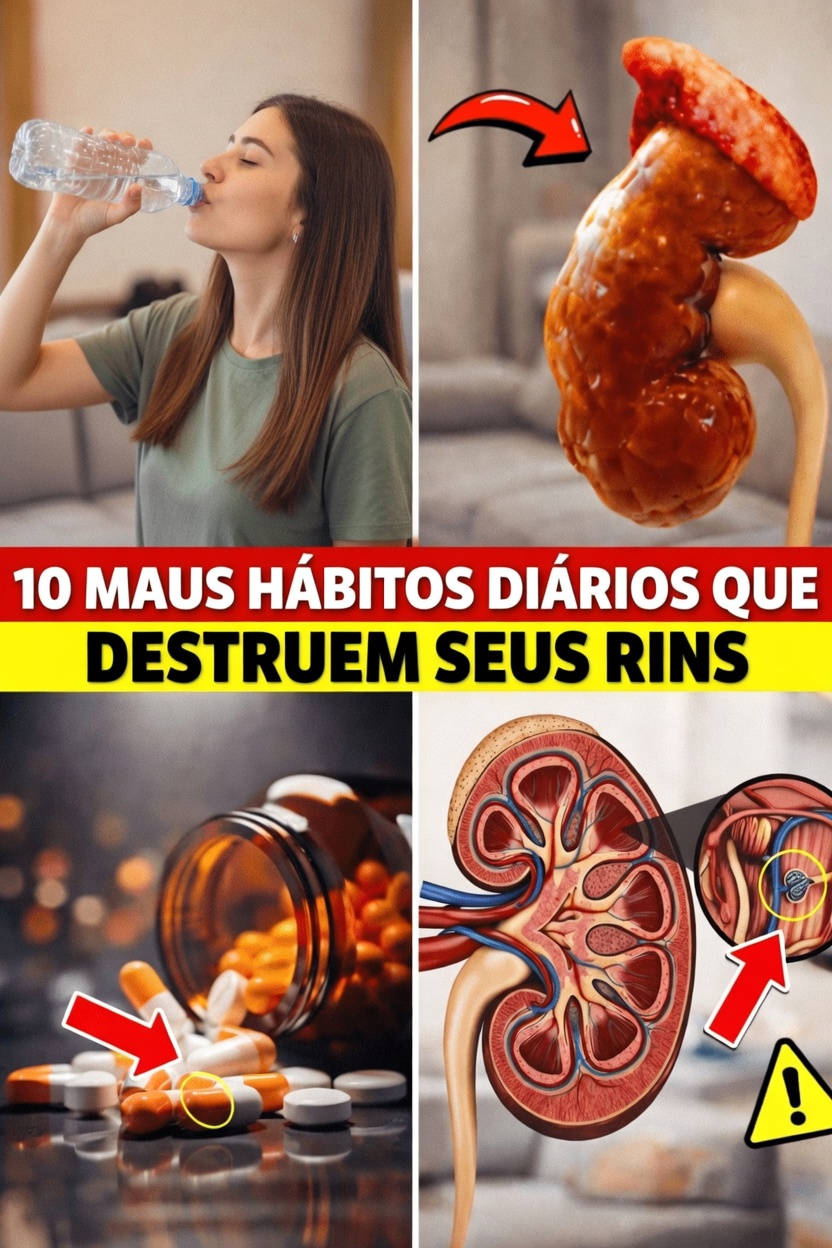Descubra 18 Hábitos Diários Comuns que Podem Afetar Seus Rins e Maneiras Simples de Ajustá-los