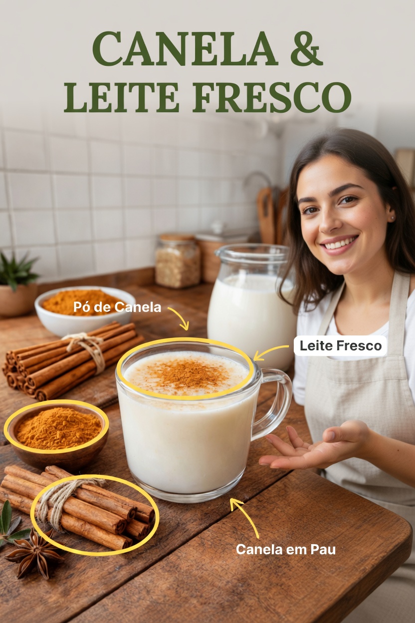 Leite com Canela é um Hábito Diário Simples que Vale a Pena Experimentar para Melhorar o Bem-Estar? Descubra o que a Ciência Diz sobre Esta Bebida Aconchegante