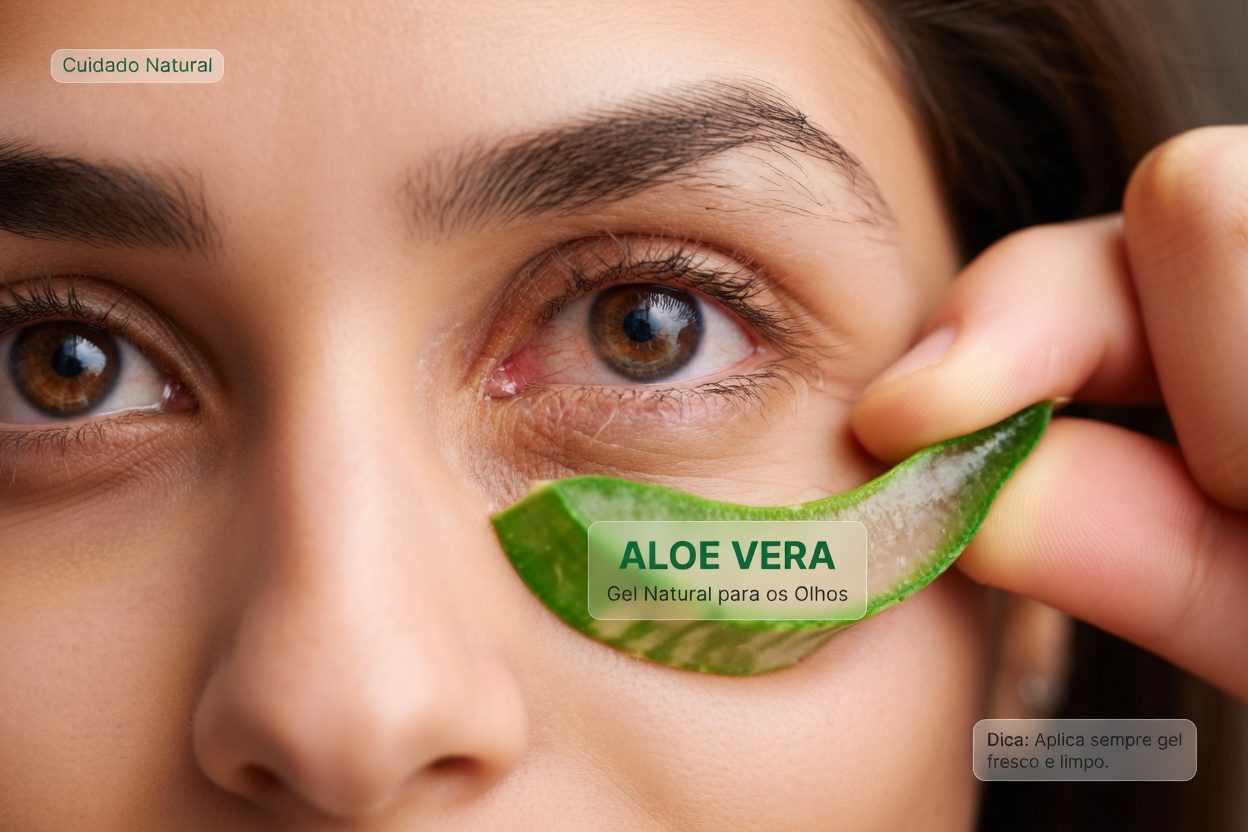 Babosa para o Conforto dos Olhos: Hábitos Diários para Aliviar Vermelhidão, Ressecamento e Irritação Cotidiana com Segurança