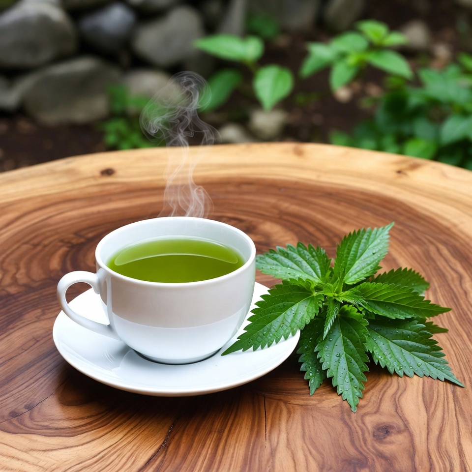 Chá de urtiga: a solução natural para o controle do ácido úrico