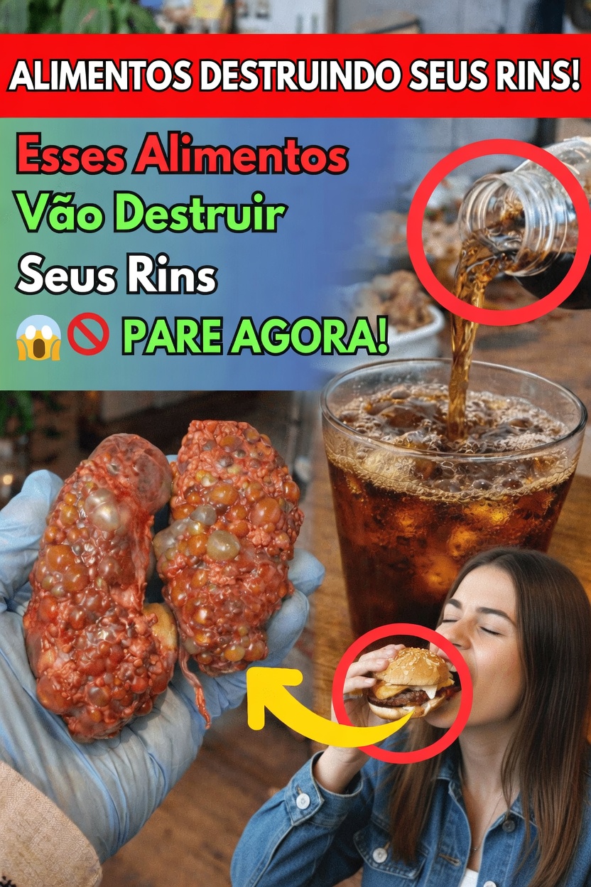 Esses Alimentos do Dia a Dia Estão Sobrecarregando Seus Rins? Descubra O Que Observar