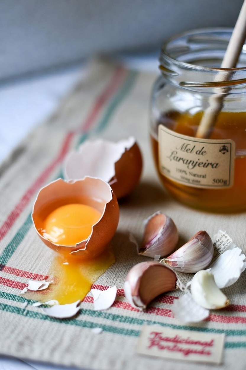 Descubra o Potencial Diário de Bem-Estar do Alho, Mel e Ovos na Sua Cozinha