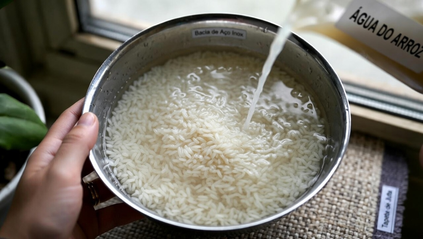 Explorando a água de arroz como um enxágue simples para o cabelo: o que você precisa saber