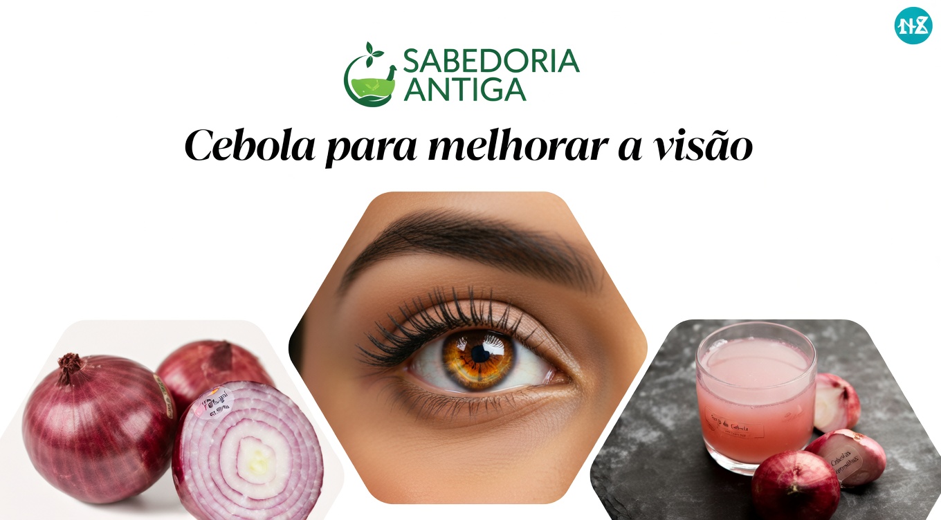 Melhore sua visão naturalmente em casa: como a cebola pode ajudar na saúde e clareza da visão
