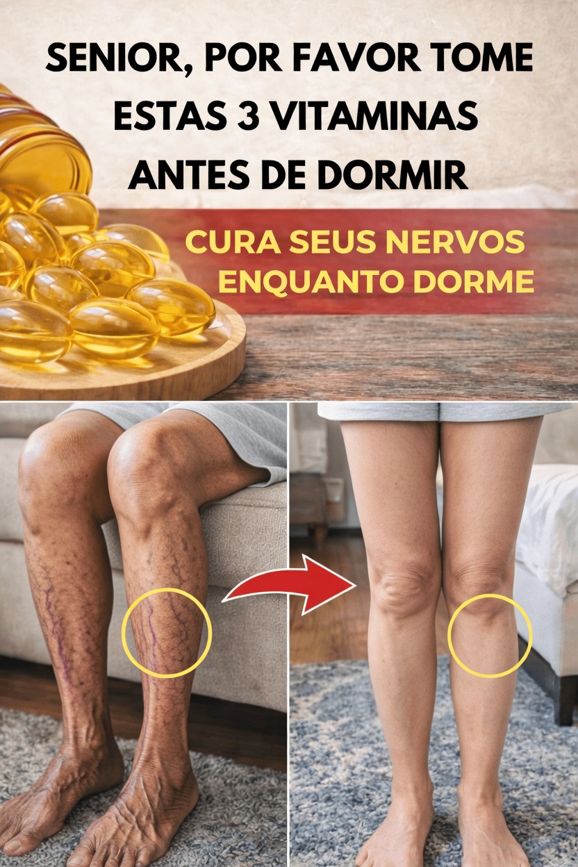 Idosos! Estas 7 vitaminas fortalecem suas pernas à noite e ajudam a prevenir cãibras | Guia de Barbara O’Neill para uma força repousante
