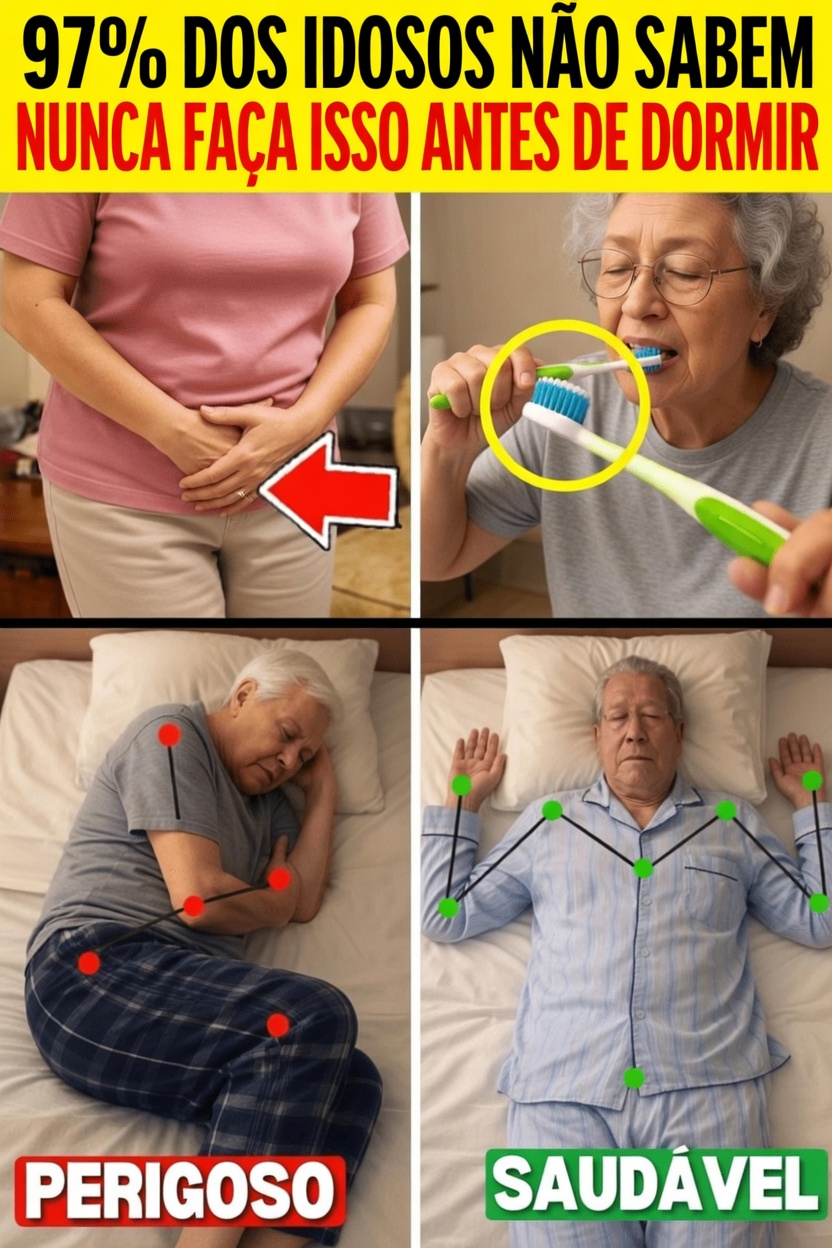 Essas posições comuns para dormir estão colocando os idosos em risco? Mudanças simples para experimentar esta noite