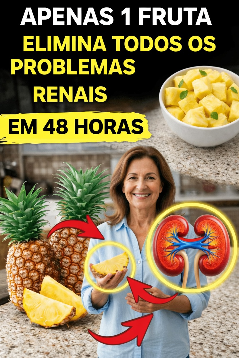 Níveis Altos de Creatinina? 4 Frutas Deliciosas para Apoiar a Saúde dos Rins Naturalmente à Noite