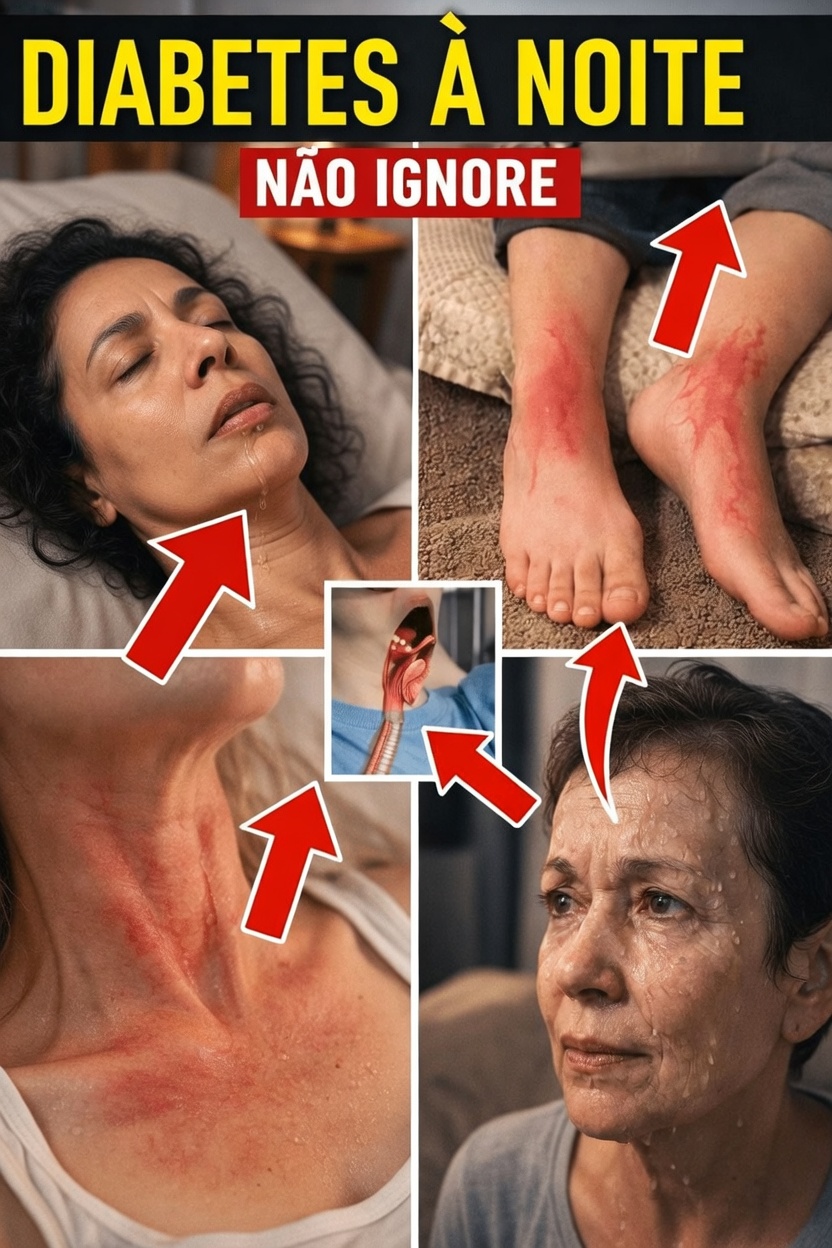 7 sinais noturnos que podem indicar problemas relacionados ao diabetes que você não deve ignorar