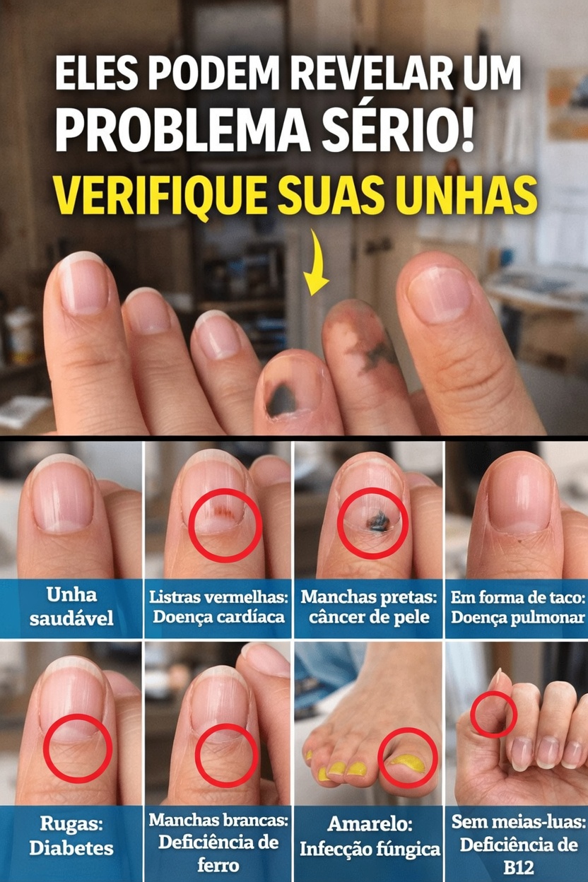 O que suas unhas podem revelar sobre sua saúde geral: 9 sinais comuns aos quais prestar atenção