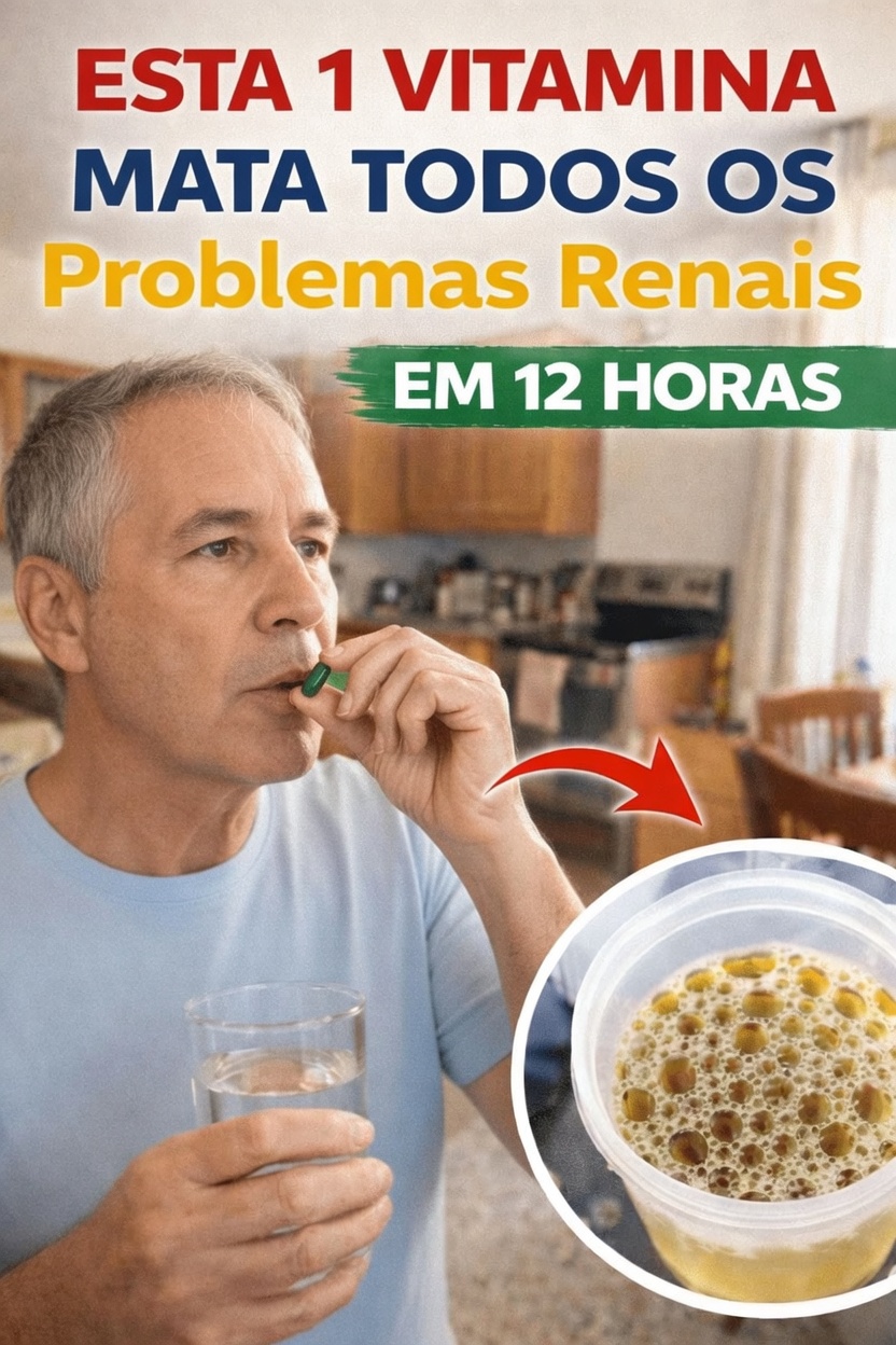 Top 3 vitaminas que podem ajudar a manter a saúde dos rins e a controlar a proteína na urina