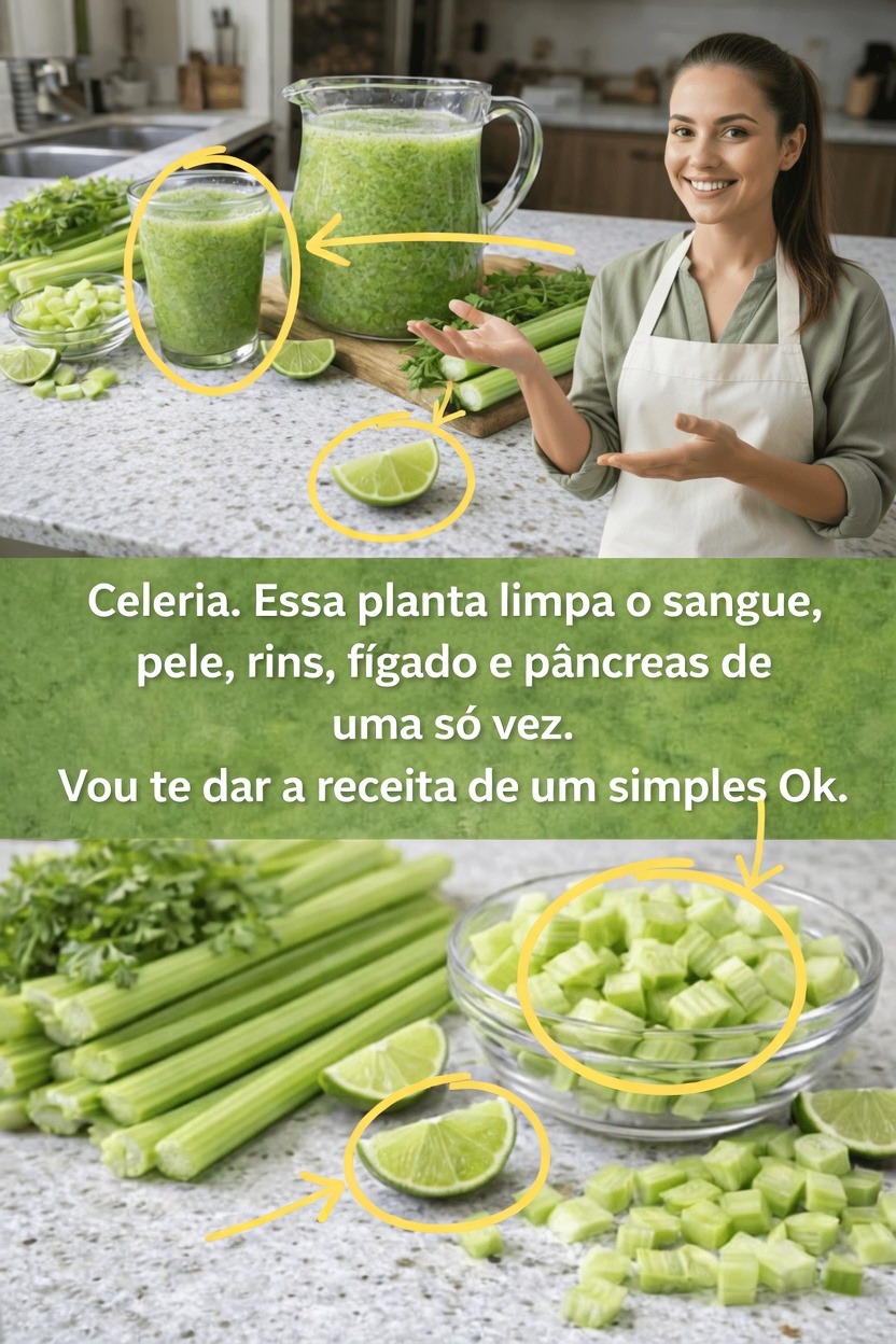 As Formas Surpreendentes Como o Suco de Aipo Pode Apoiar os Processos Naturais de Limpeza do Seu Corpo