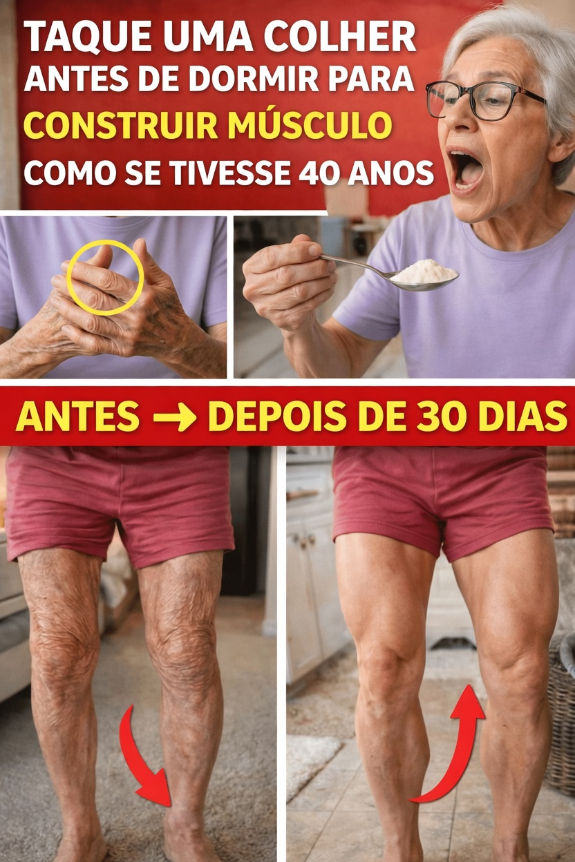 Ganhe Massa Muscular Depois dos 60: Seus Músculos Estão Desaparecendo Sem ESTE Alimento na Sua Dieta