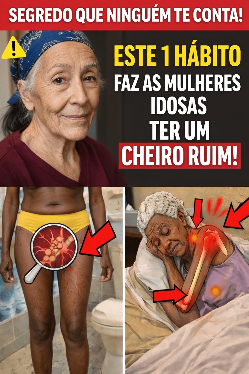 Ginecologistas ALERTAM: ESTE 1 hábito de higiene faz as mulheres mais velhas cheirarem PIOR!