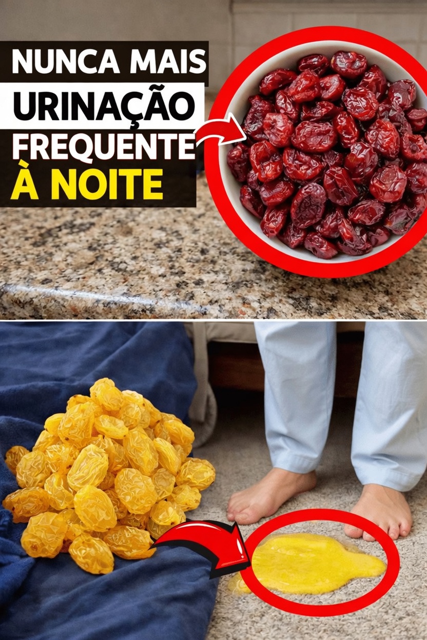 Mais de 60? Estas 3 frutas secas antes de dormir podem ajudar a acalmar a micção noturna e promover um sono mais profundo