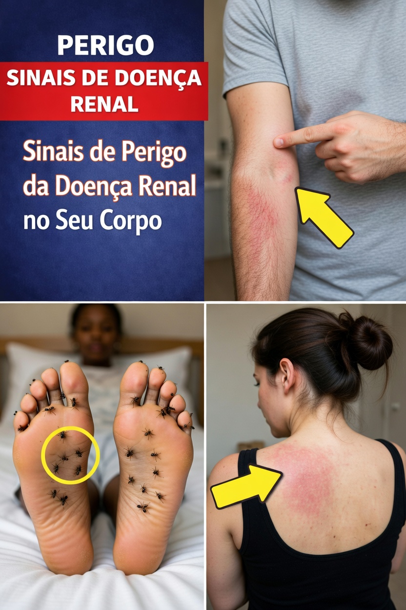17 Sinais Perigosos de Doença Renal Visíveis no Seu Corpo – Identifique-os Antes que Seja Tarde Demais