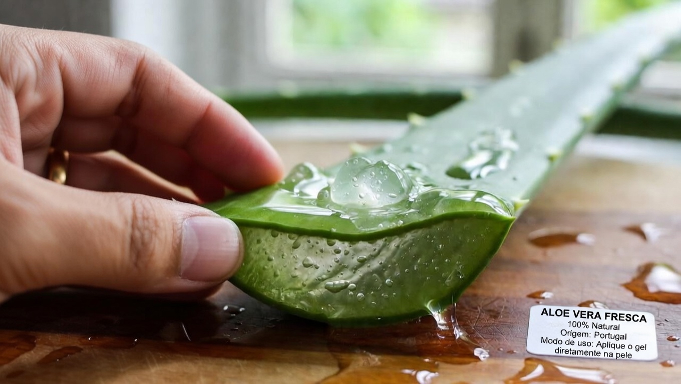Um Hidratante Caseiro Simples com Babosa e Óleo de Coco para uma Pele Hidratada e com Aparência Jovem