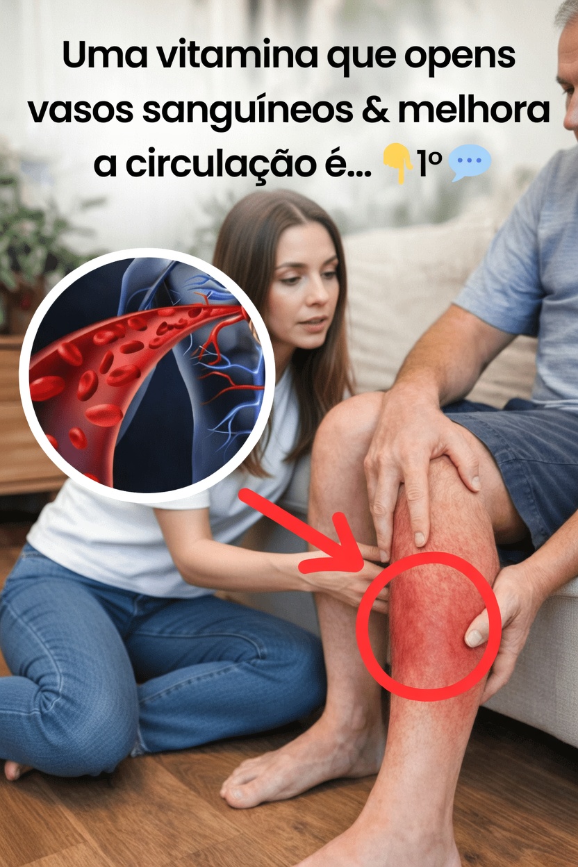 A única vitamina que favorece um fluxo sanguíneo saudável e a saúde vascular depois dos 50