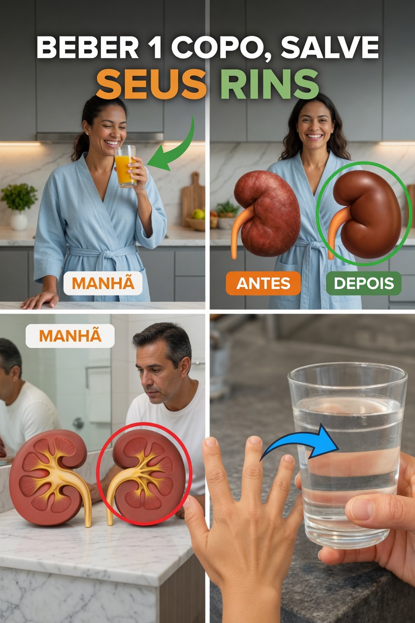 Um Hábito Matinal Simples para Apoiar a Saúde dos Seus Rins: Descubra o Poder do Suco de Laranja Fresco