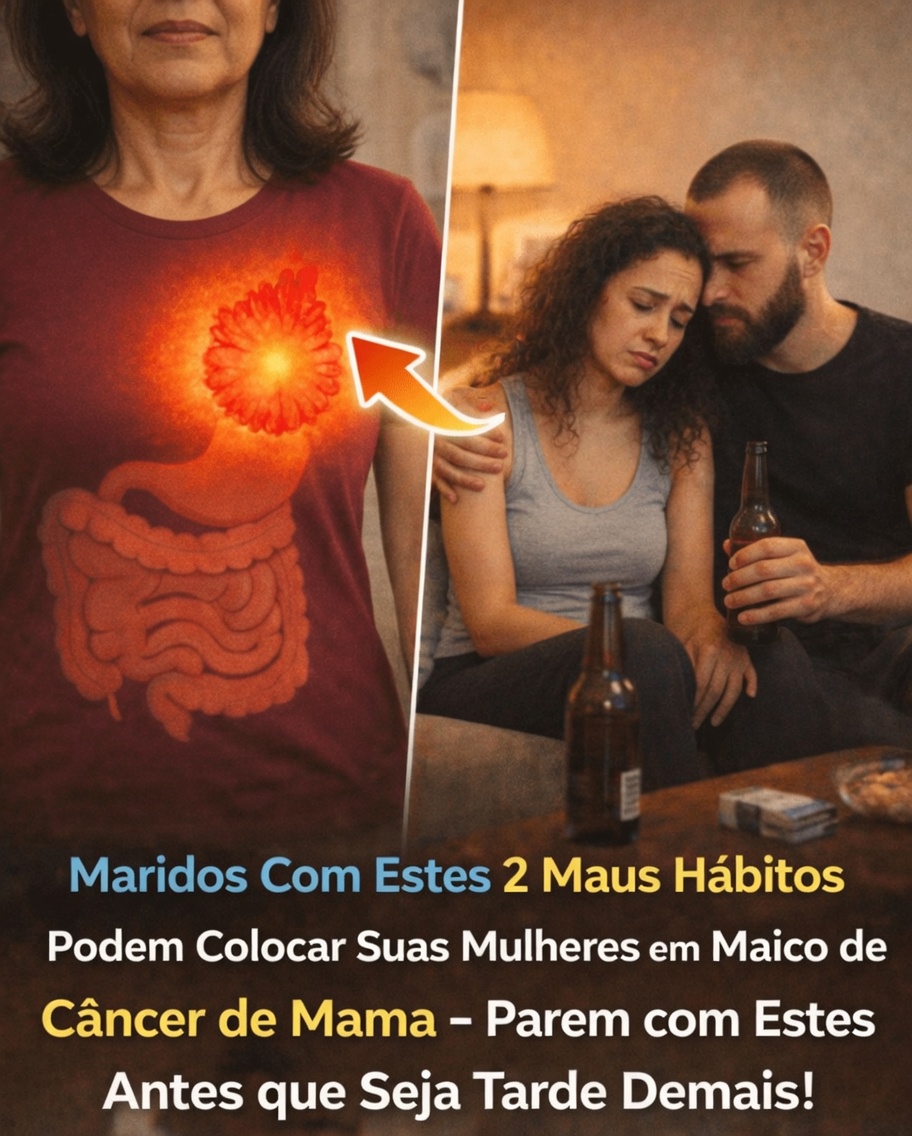 Os hábitos diários do seu marido podem estar aumentando silenciosamente o seu risco de câncer de mama?