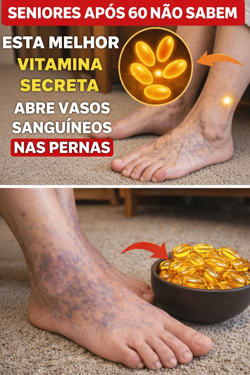 3 Principais Vitaminas que Podem Apoiar o Conforto e a Força nas Pernas em Adultos com Mais de 60 Anos