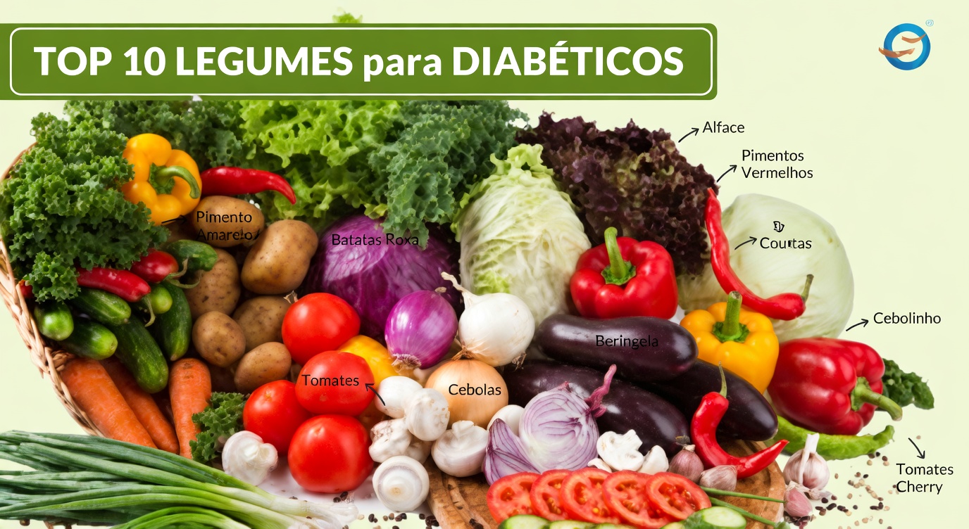 10 melhores vegetais para pessoas com diabetes incluírem com segurança nas refeições do dia a dia