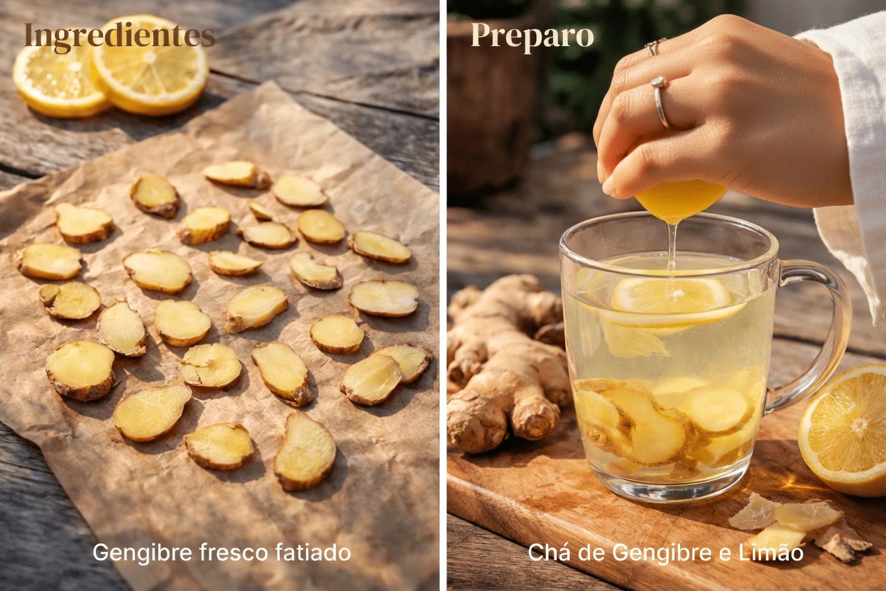 Gengibre e Limão como Hábito Diário de Bem-Estar para Apoiar Naturalmente uma Visão Confortável