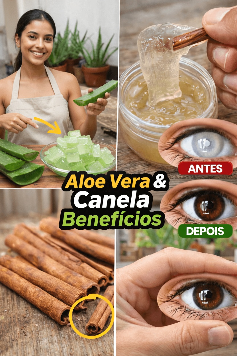 Descubra os Potenciais Benefícios da Aloe Vera e da Canela para o Bem-Estar Diário e o Conforto Ocular