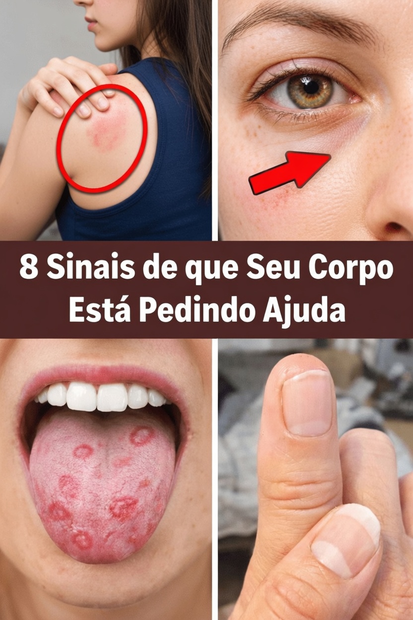8 Sinais Surpreendentes de que o Seu Corpo Pode Estar Pedindo Mais Atenção e Cuidado